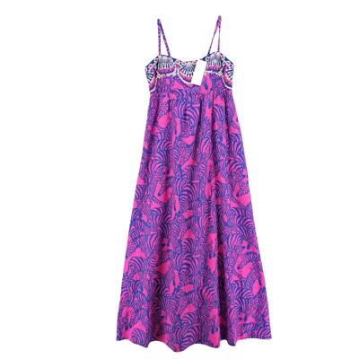 NWT LILLY PULITZER Bernadetta Maxi Dress Passion Fruit Pink Wild Nights