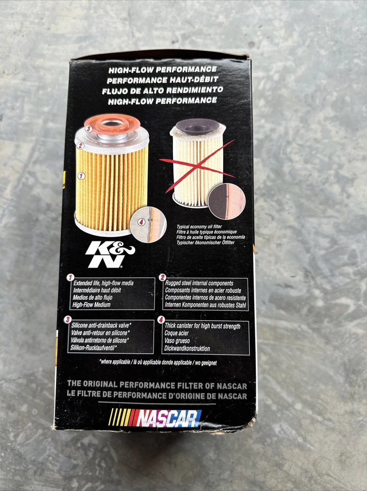 Filtro de aceite K&N Filters HP-6001 Performance Gold Foto 3 de 4