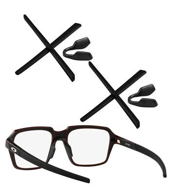 Replacement Rubber Kit Ear Socks Nose Pads for Oakley Miter OX8154 Eyeglasses