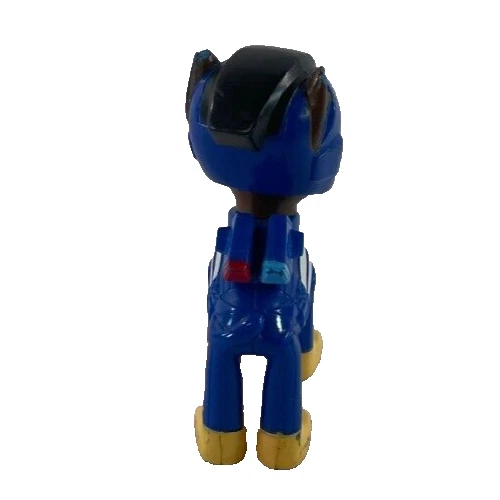Paw Patrol Ready Race Rescue Chase Figura Solo Casco Azul Móvil Pit Stop Juguete Foto 2 de 4
