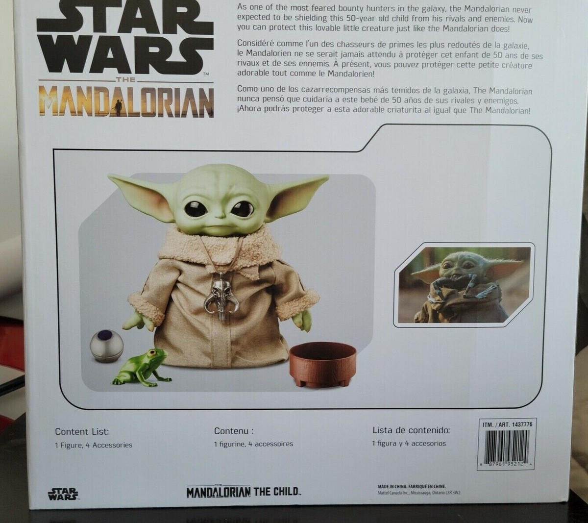 コストコ STAR WARS THE CHILD MANDALORIAN Star Wars Grogu, The Child Animatronic Edition | Costco