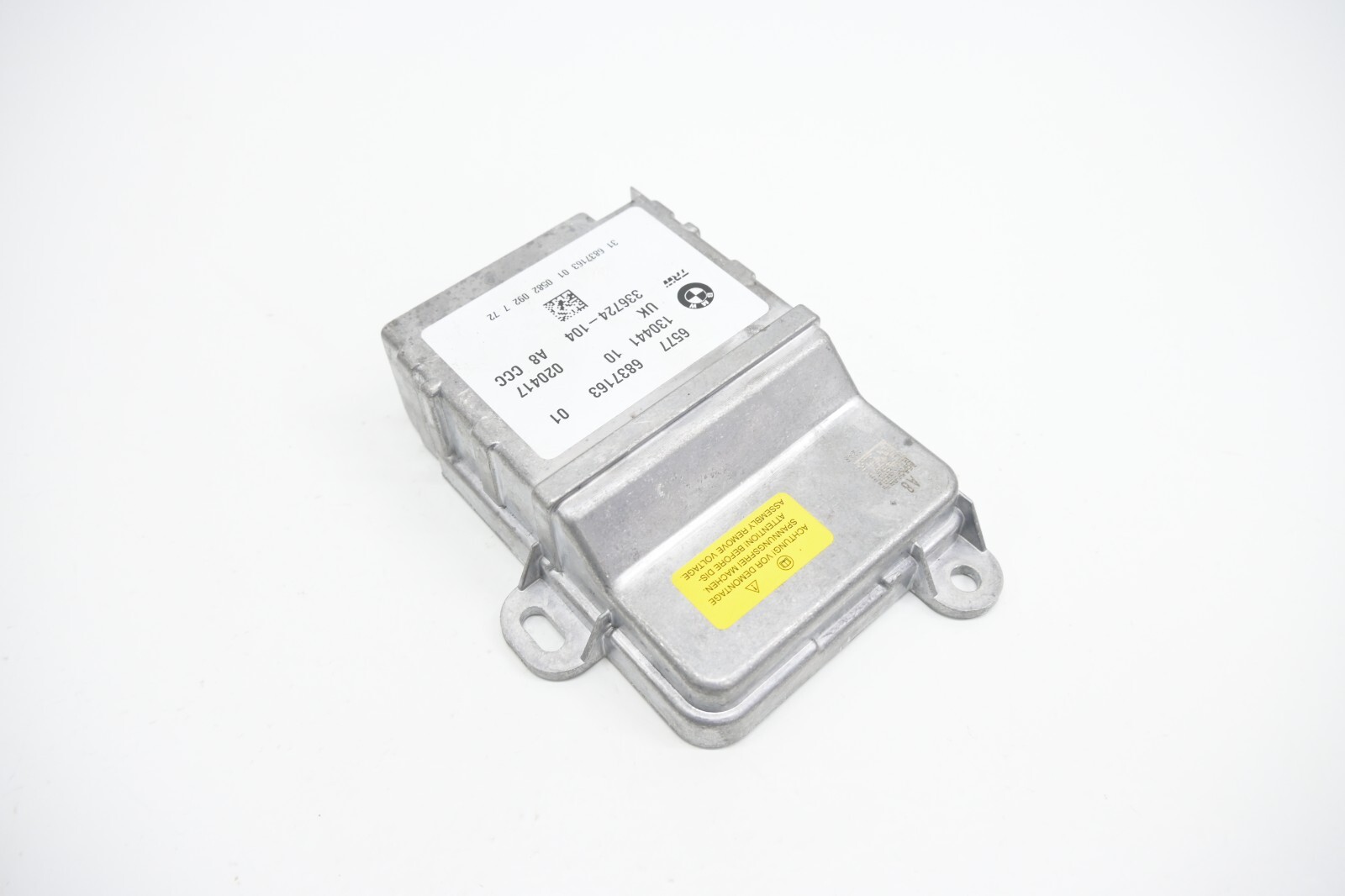BMW MINI F54 F55 F56 F57 F60 Airbag Control Module 6837163 for 