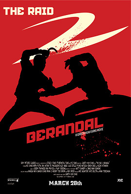 A3/A4 Size THE RAID BERANDAL MOVIE (2014) ACTION ART PRINT