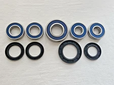 Kawasaki VN1700 Vulcan Classic LT 09-10 Front and Rear Wheel Bearings And Seals