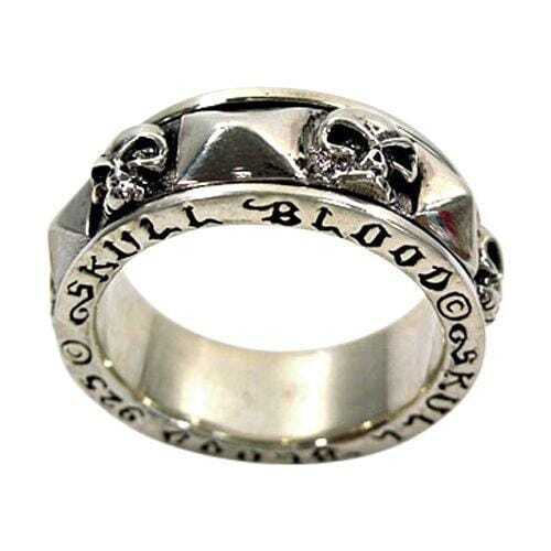 BIG SKULL HEAD RINGスカルリング メンズシルバーリング スカルリング 指輪 シルバー925 髑髏（ID