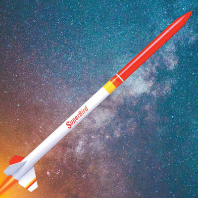 Quest Flying Model Rocket Kit SuperBird  QST 2010