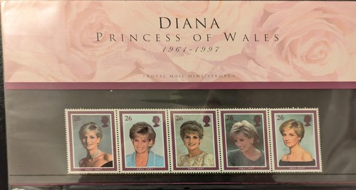 GB 1998 Superb Diana, Princess Of Wales Presentation Pack SG 2021/5 CV £16