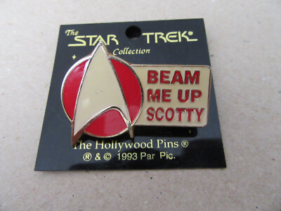 STAR TREK - Pin.  Motiv:  Beam me up  Scotty