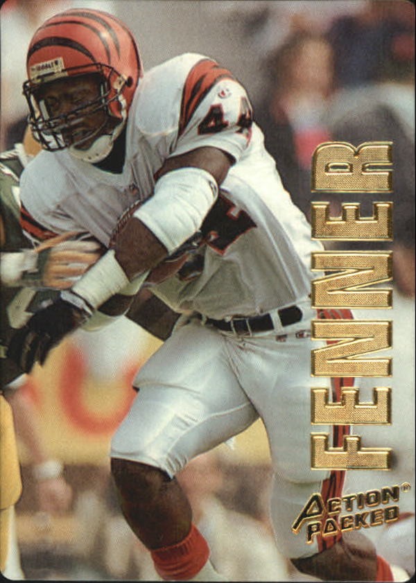 1993 Action Packed #131 Derrick Fenner - FB