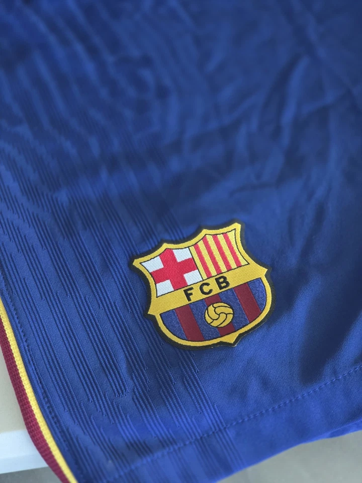Barcelona 2020-21 Authentic Player Issue Home Shorts - Image 3 of 3