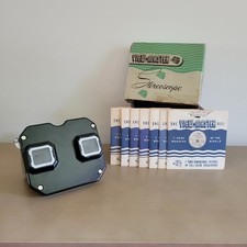 Vintage Sawyer's View-Master Stereoscope In Original Box With 7 Reels