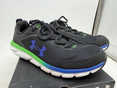 Under Armour Charged Assert 9 Running Sneakers Men's Black Multi Low Top - 11
