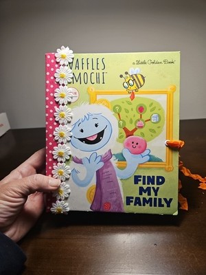 Little Golden Book Waffles And Mochi Handmade Junk Journal