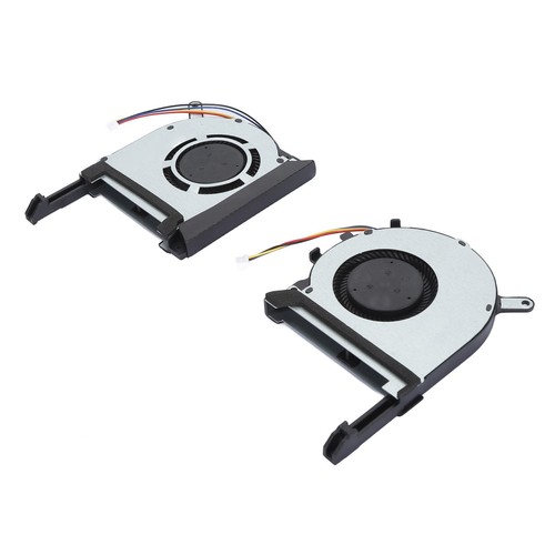 2x Laptop CPU GPU Cooling Fan 4 Pin Silent Efficient Replacement Laptop Cooli FY - Afbeelding 17 van 24
