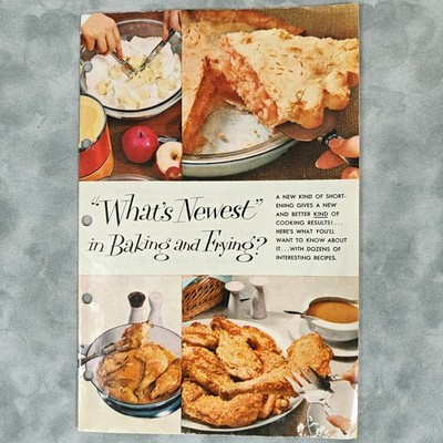 1955 Golden Fluffo Recipe Booklet   What s Newest in Baking & Frying? P&G