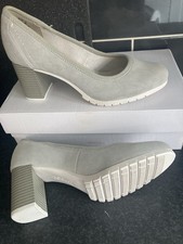 S.OLIVER LIGHT GREY SLIP ON SHOES SIZE 6 New In Box!