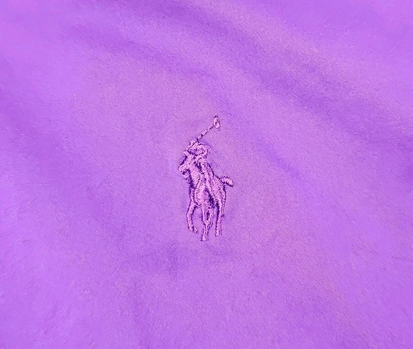 Chaleco de golf Ralph Lauren para mujer L púrpura bolsillos ventilados cremallera completa logotipo de pony Foto 4 de 4