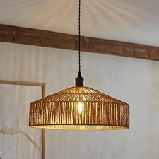 Light Shade Ceiling Lightshade Easy Fit Lamp Shade Natural Lampshade Easy Fit