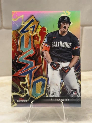 2026 Topps Finest Samuel Basallo Base (RAW)