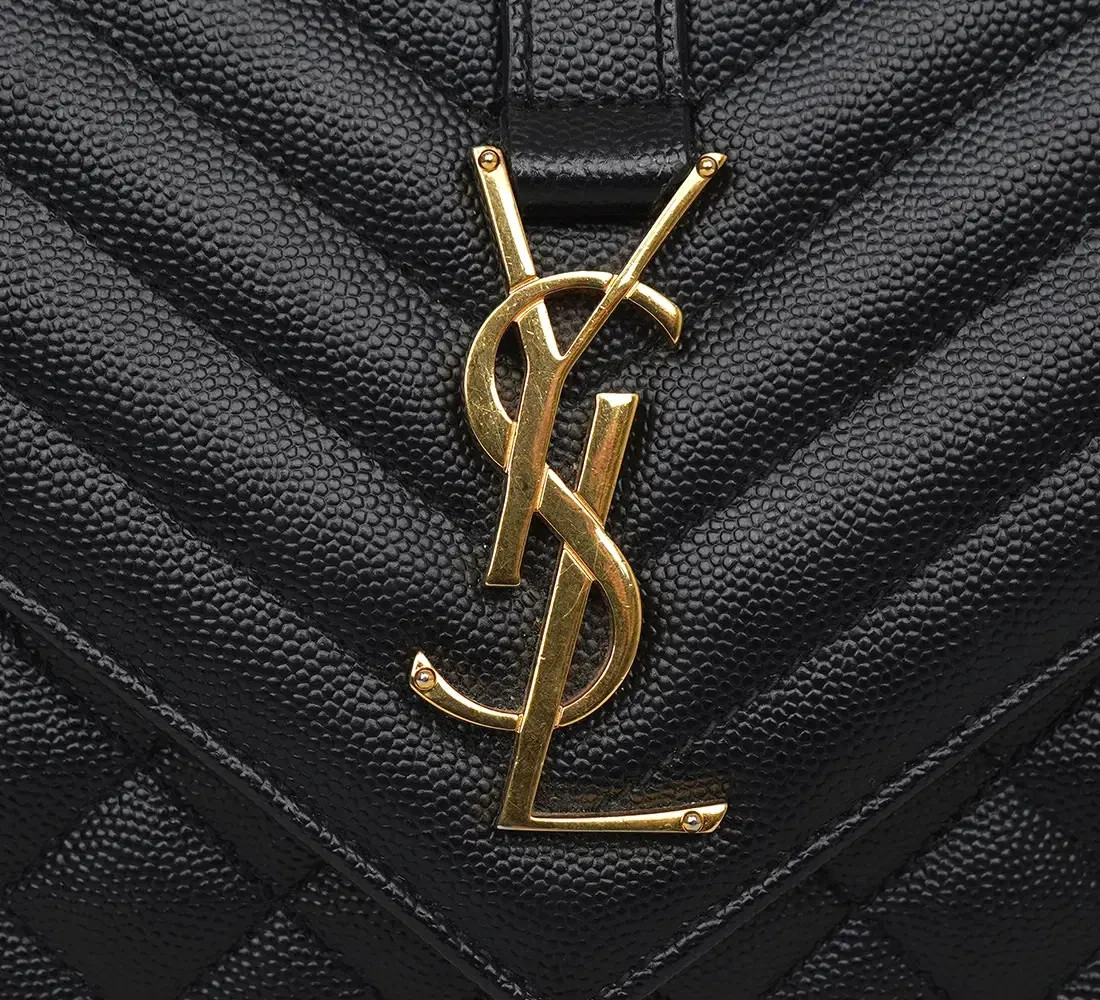 Saint Laurent Envelope Satchel Bag Medium 487206 Shoulder Bag thumbnail 10