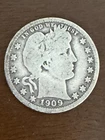 1909 D Barber Quarter G