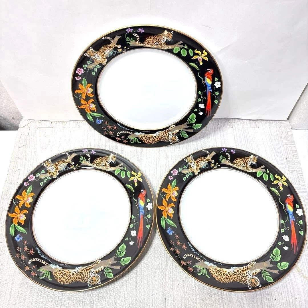 Lynn Chase Jaguar Jungle Porcelain Dinnerware products for sale | eBay