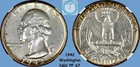 1942 Washington Quarter NGC PF 67 - Amber & Lime Gold!!!