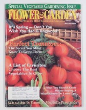 1995 May FLOWER & GARDEN perfect tomatoes FAVORITE VEGETABLES dogwoods AZALEAS