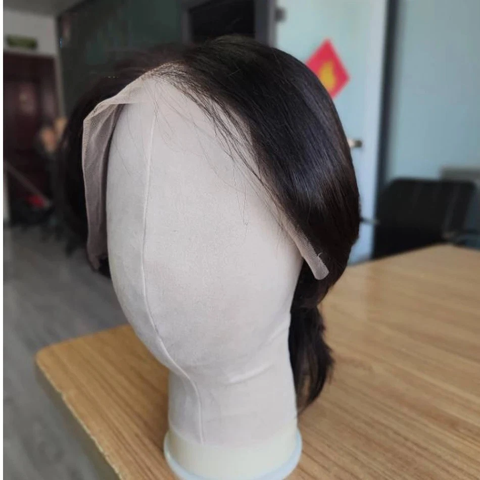 Men's Mullet Wig Wolf Cut Layers Remy Human Hair 13X6 Lace Front Male Wig Short - 第 3 张/共 11 张