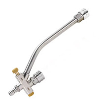 Interruttore a Doppio Scopo Schiuma Da Neve Idropulitrice a Doppia Pistola Conne