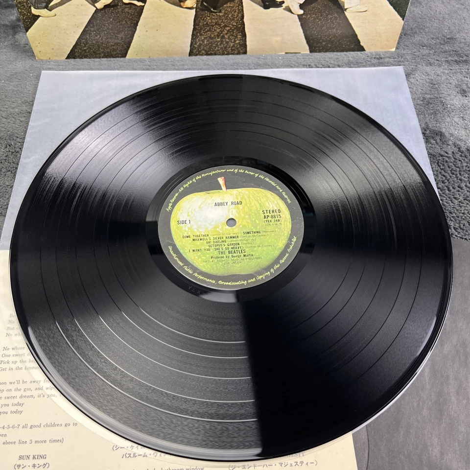 Beatles – Abbey Road Japan Pressing LP 12" Vinyl Record Schallplatte AP-8815 - Bild 4 von 4