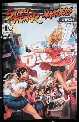 Street Fighter Masters Karin #1 CVR D 1:5 Incentive Omar Dogan || Udon (NM)