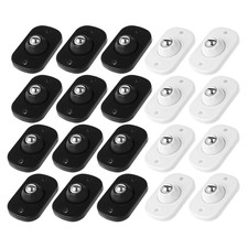 20 Pcs Self-Adhesive Mini Ball Casters 360° Swivel Appliance Rollers for Kitchen