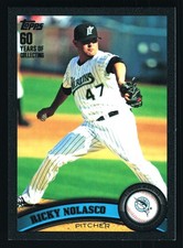 Ricky Nolasco Florida Marlins 2011 Topps Black #637 SN /60