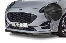 Cup Spoiler Lippe Front Ansatz Carbon Look für Ford Puma ST-Line CSL504-C
