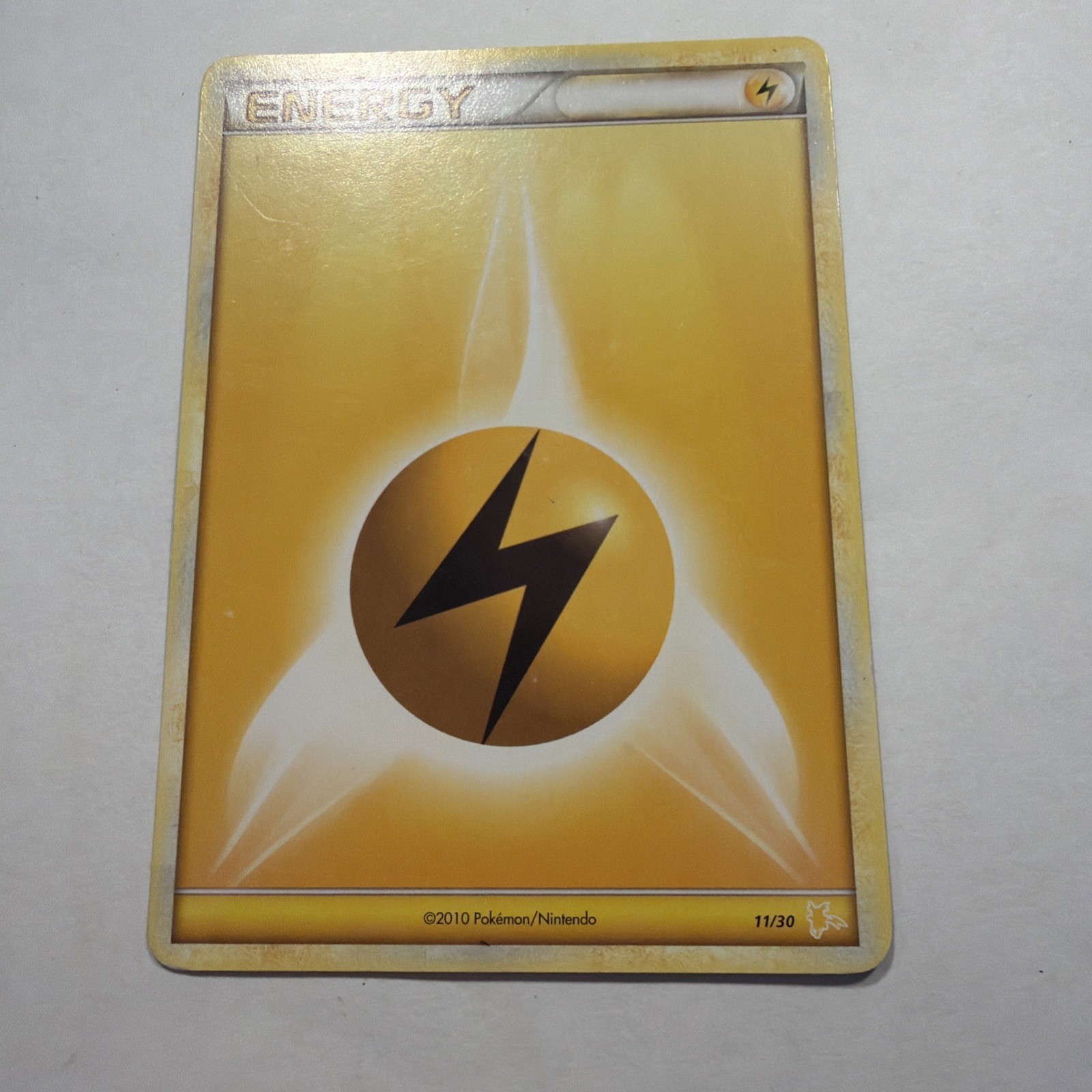 HGSS Trainer Kit: Gyarados & Raichu #11/30 Lightning Energy (#11)