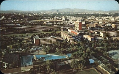 Mexico City Vista aerea de la Ciudad Universitaria