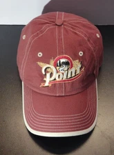 Stevens Point Brewery Hat Cap Strap Back Adult Red Embroidered Baseball Beer