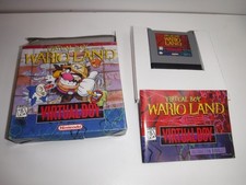 Virtual Boy Wario Land (Nintendo Virtual Boy, 1995) Complete CIB