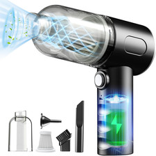 Electric Air Duster, 3-In-1 Compressed Air Duster, Keyboard Vacuum Cleaner Air
