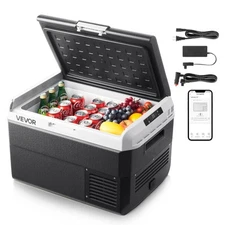 VEVOR 12 Volt Car Refrigerator Portable Freezer 42.3QT Electric Cooler Camping