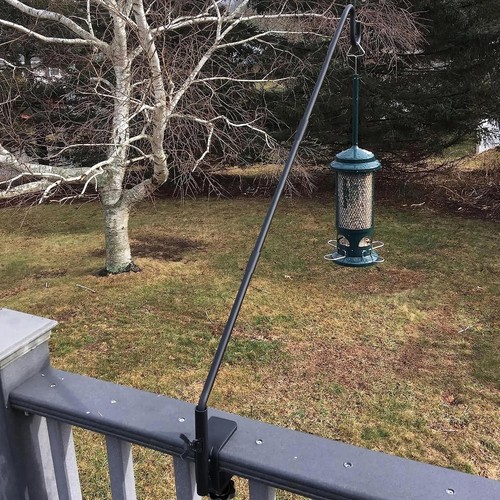 Heavy Duty Deck Hook with 2 Inch Non Slip Clamp, 25 or 36 Inch Extended  Deck... - Picture 3 of 8