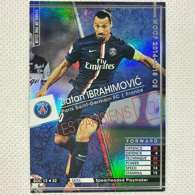 Panini WCCF 2014-15 Zlatan Ibrahimovic Paris Saint-Germain SOC12 Sweden Japan