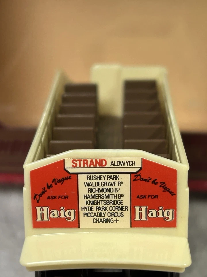 Y-23 1922 AEC Omnibus Haig Matchbox Models of Yesteryear England Lesney 1982 VTG - Image 3 of 4