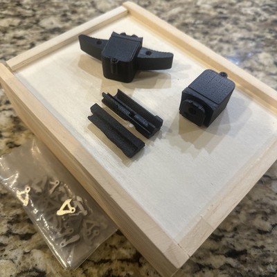 Tx22 COMBO. Carbon Fiber Striker Housing, CF-Weighted Endplate and part 18 Reset