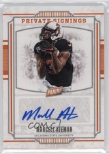 2018 Panini Father's Day Private Signings 22/52 Marcell Ateman #MA Auto 0rd2
