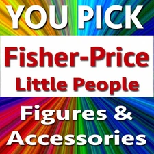 YOU PICK Replacement FISHER PRICE Little People Figures Parts Accessories