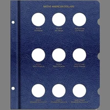 Whitman US Native American Dollar Coin Album Page 2018 - 2020 #4698