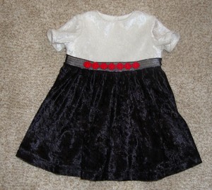 white crushed velvet dress