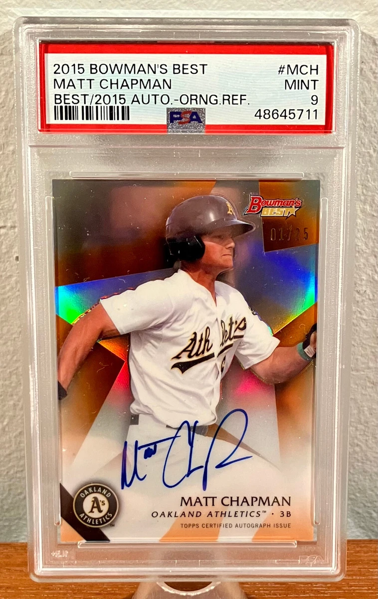 Bowman Matt Chapman Baseball Sports Trading Cards & Accessories